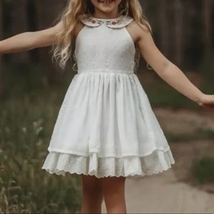NWT! WDW Well Dressed Wolf Youth Girls Size 5 Years Holiday Helen Dress +Bow